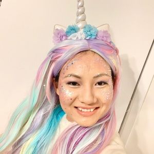 COPY - Unicorn Wig and Headband Halloween Costume